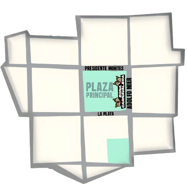 Mapa Zona Carnavalera